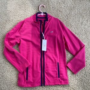 Vineyard Vines Basic Full Zip Solid